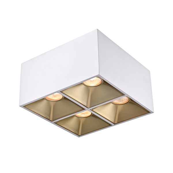 Severn 4 Light 9.21" Flush Mount
