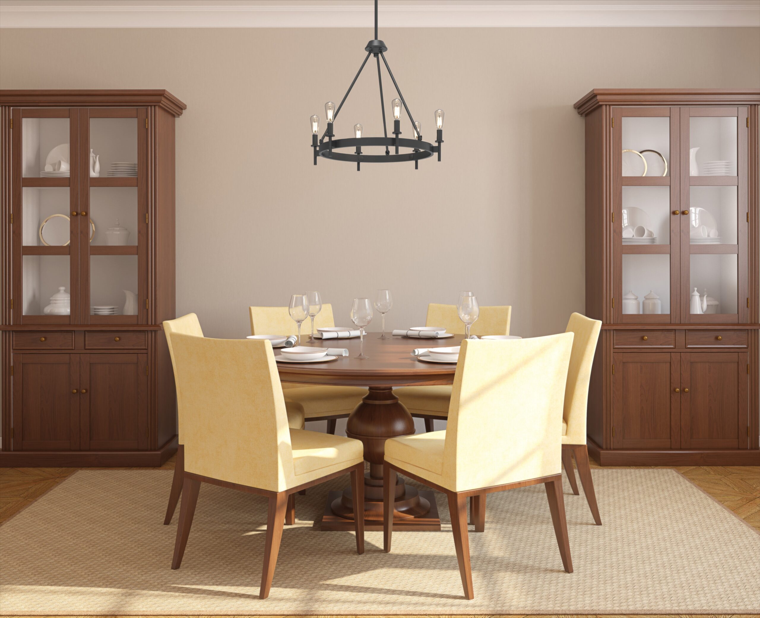 Cambrai 21.5" 6 Light Chandelier - Image 2