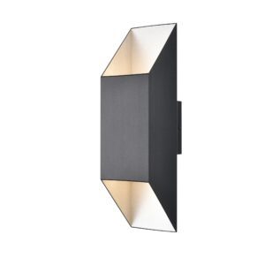 Brecon Outdoor Square 18 Inch 2 Light Sconce