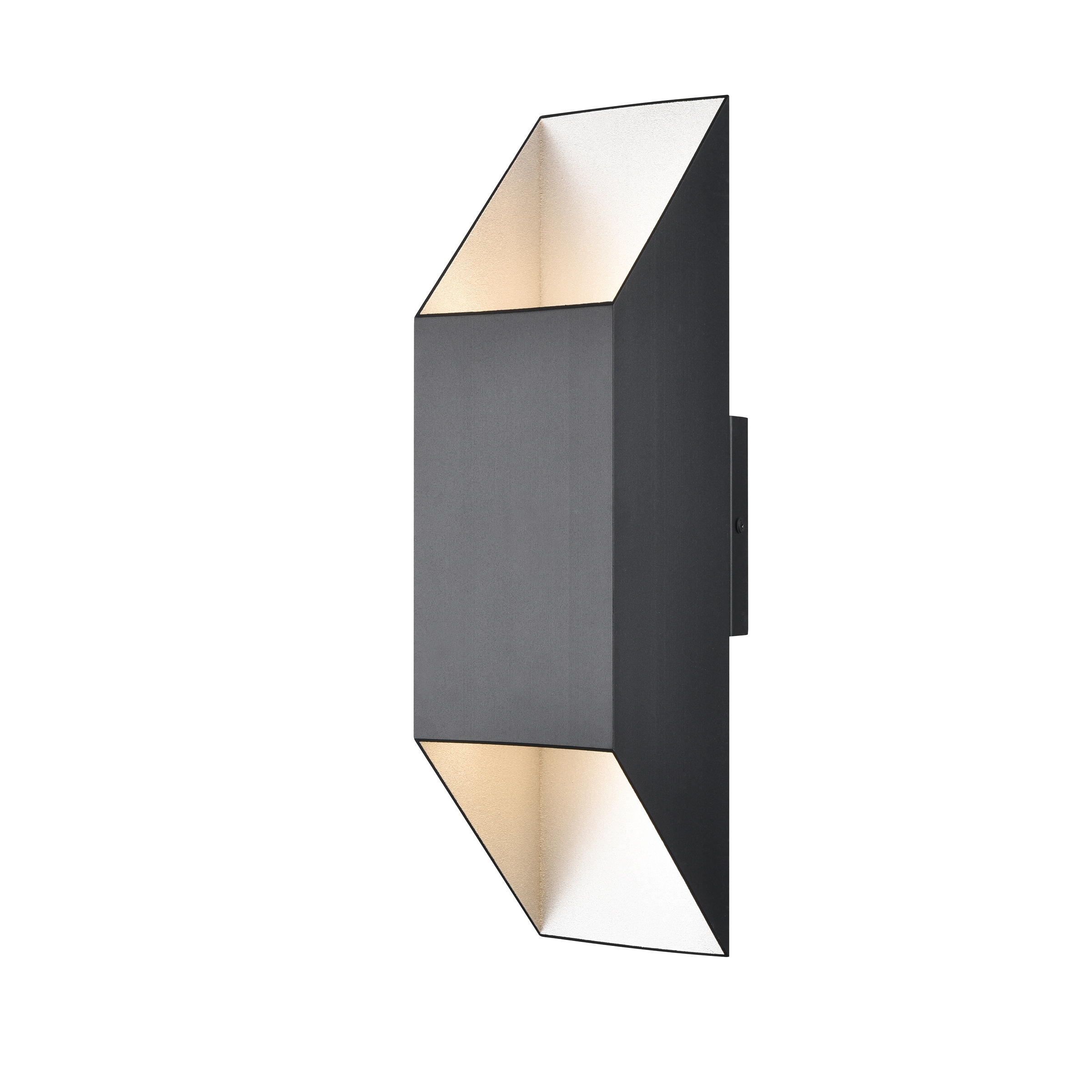Brecon Outdoor Square 18" 2 Light Sconce