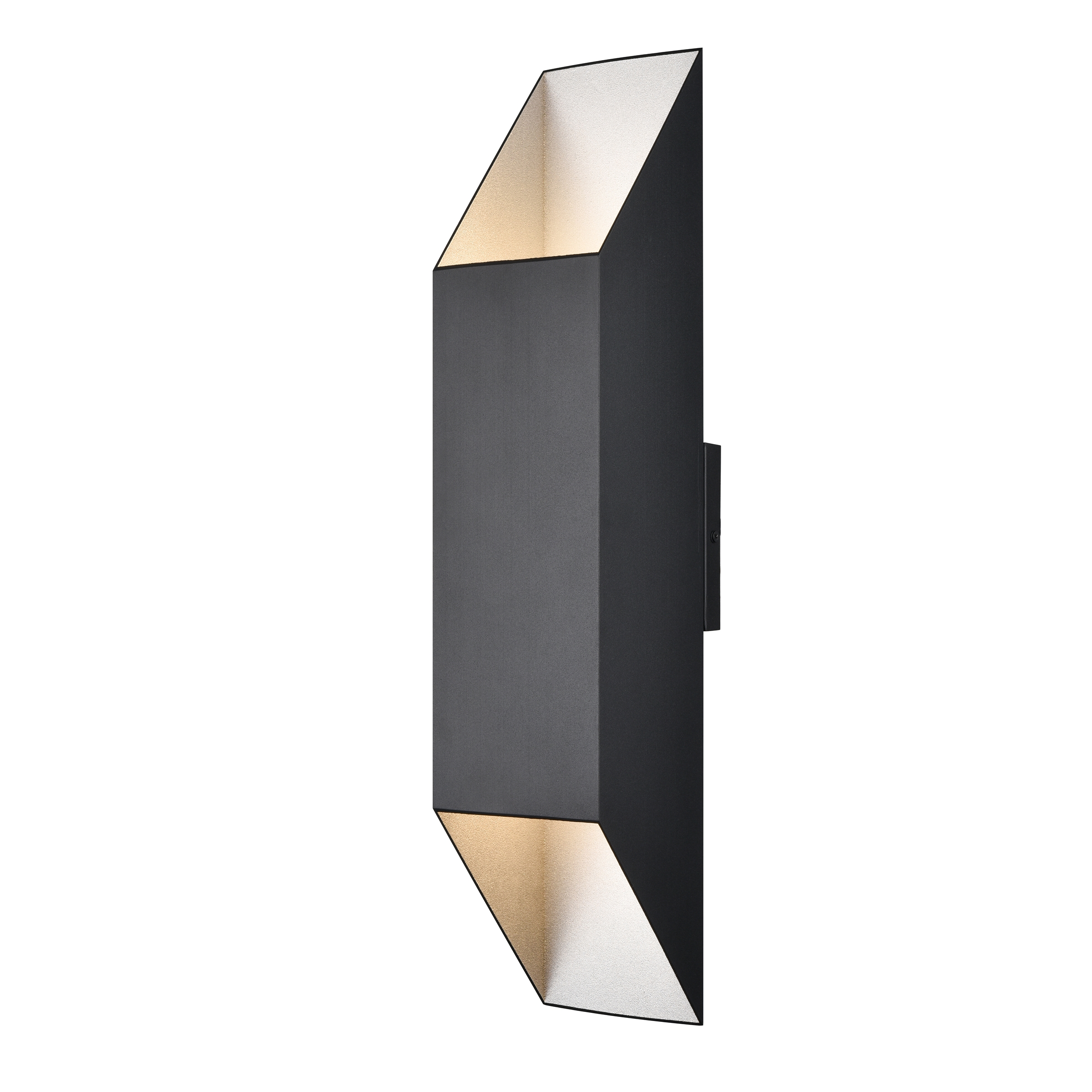 Brecon Outdoor Square 24" 2 Light Sconce