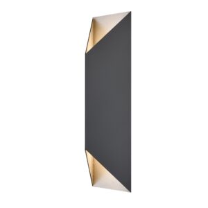 Brecon Outdoor Triangular 24 Inch 2 Light Sconce